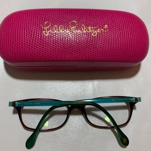 Lily Pulitzer Eyeglasses 50-17 135 Daena